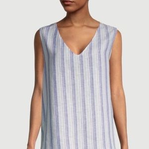 Saks Fifth Ave - Linen tank NWT Large